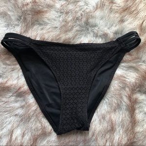 Crochet Strappy Bikini Bottoms